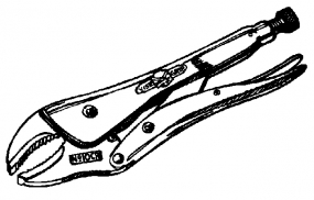10" Vise Grip Wrench(Image 1)